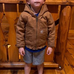 Carhartt Tan Insulated Jacket size 2T